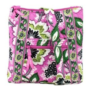Vera Bradley Crossbody Bag in Pink Floral VTG